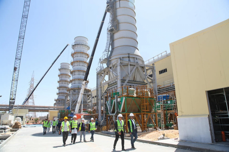 GECOL:THE 90% OF THE NEW POWER STATION IN WEST TRIPOLI IS DONE.